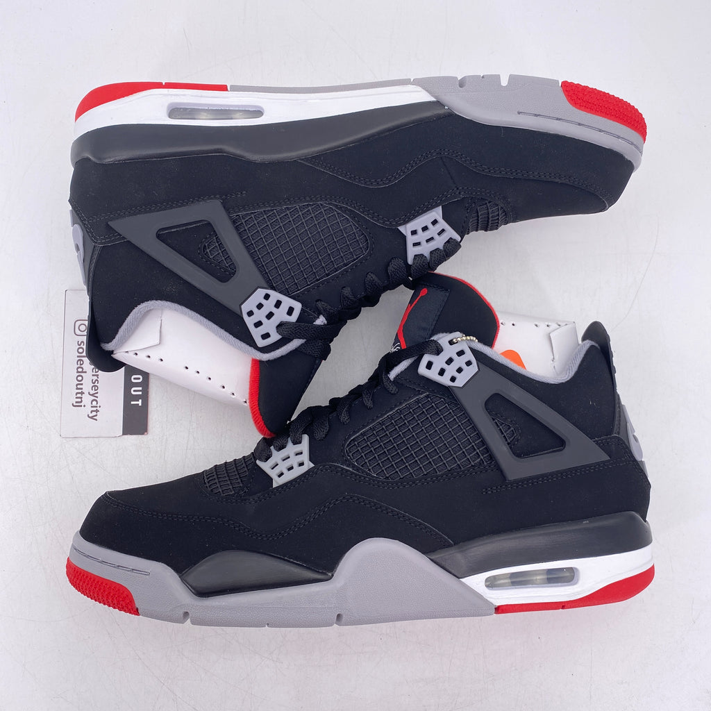 Air Jordan 4 Retro "Bred" 2019 New Size 11.5
