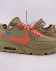 Nike Air Max 90 / OW "Desert Ore" 2019 Used Size 8