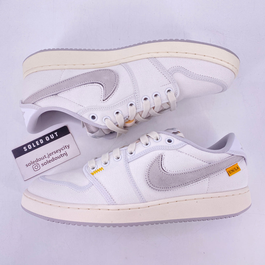Air Jordan 1 Low OG SP "Union White Canvas" 2023 New Size 10