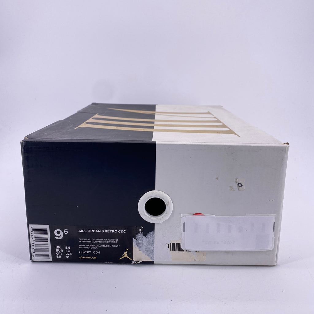 Air Jordan 8 Retro "Confetti" 2016 Used Size 9.5