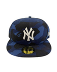 Bape Fitted Hat "NEW ERA" New Blue Size 7 3/8