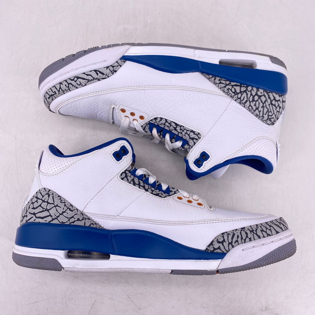 Air Jordan 3 Retro "Wizards" 2023 Used Size 8.5