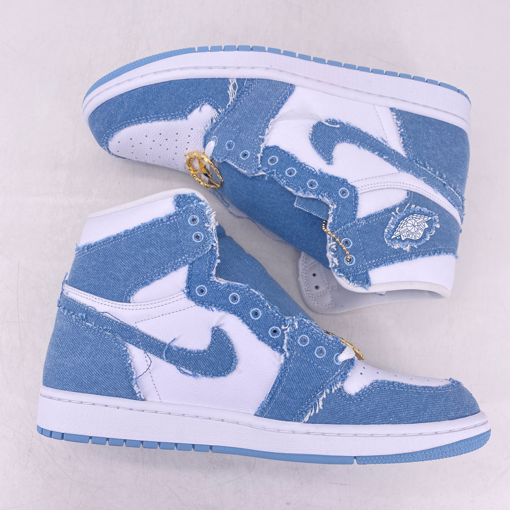 Air Jordan (W) 1 Retro High OG "Denim" 2022 New Size 12W