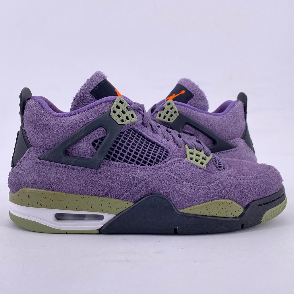 Air Jordan (W) 4 Retro "Canyon Purple" 2022 Used Size 9.5W