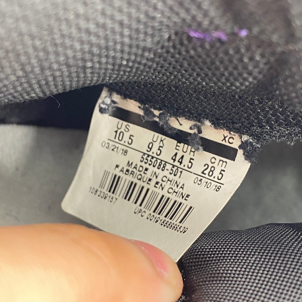 Air Jordan 1 Retro High OG "Court Purple" 2018 Used Size 10.5