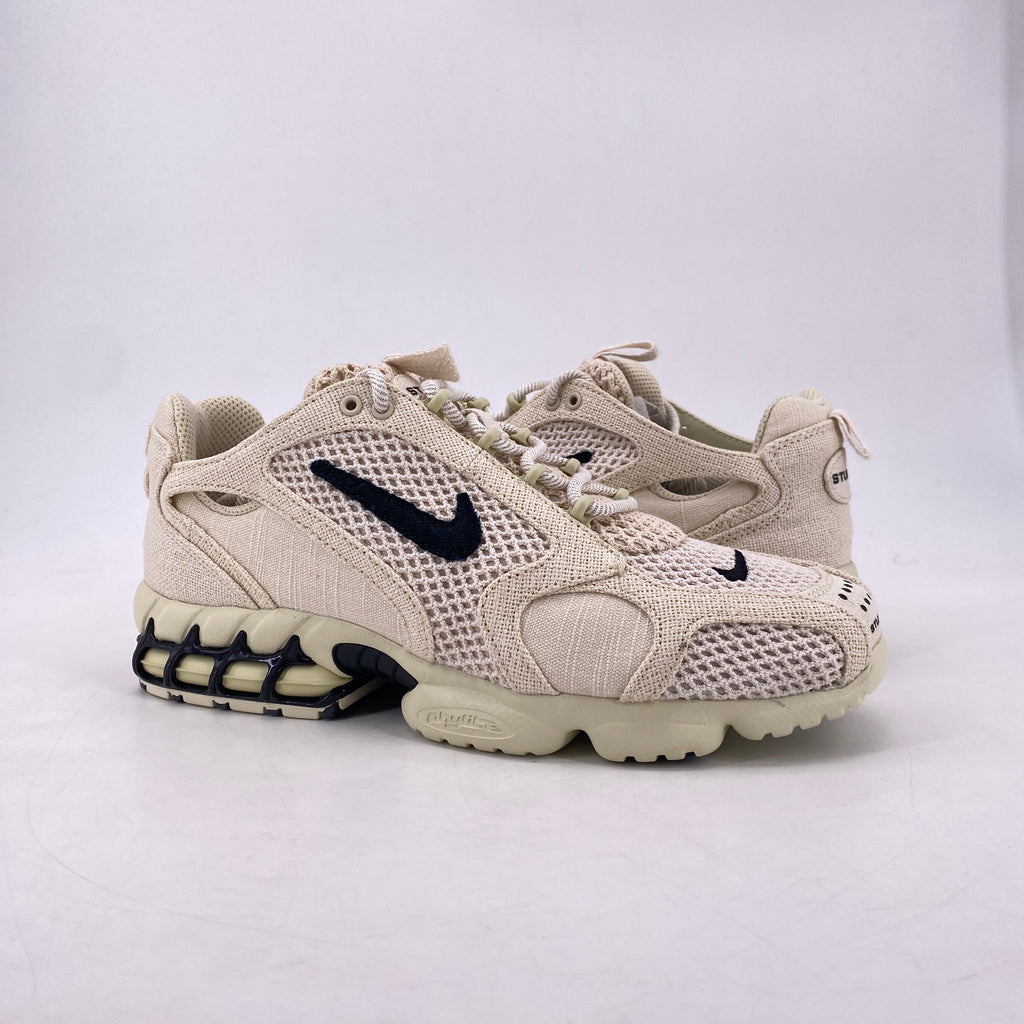 Nike Air Zoom Spiridon "Stussy Fossil" 2020 New Size 10
