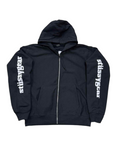 Stussy Zip Up "GEAR ZIP" Black New Size 2XL