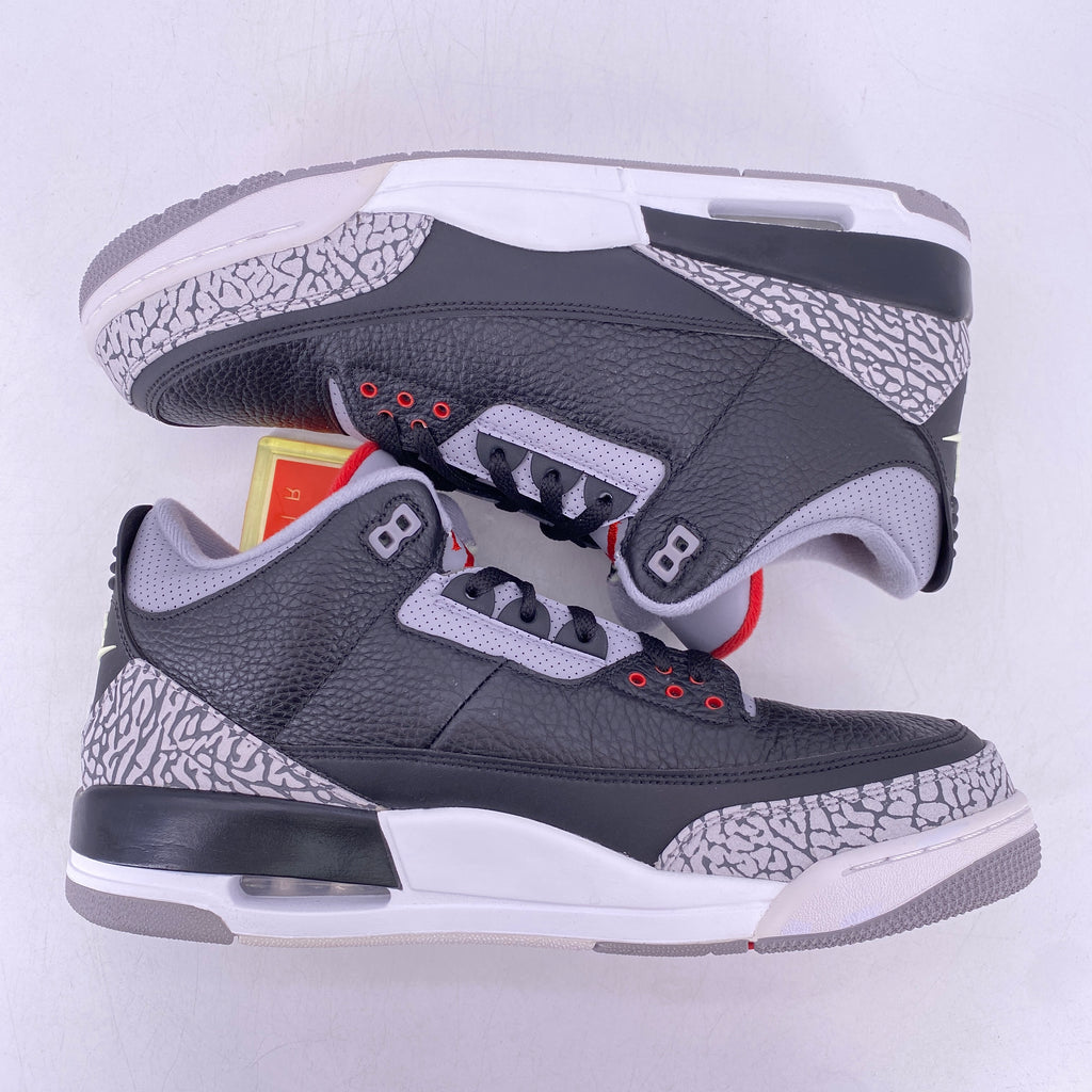 Air Jordan 3 Retro "Black Cement" 2018 New Size 13