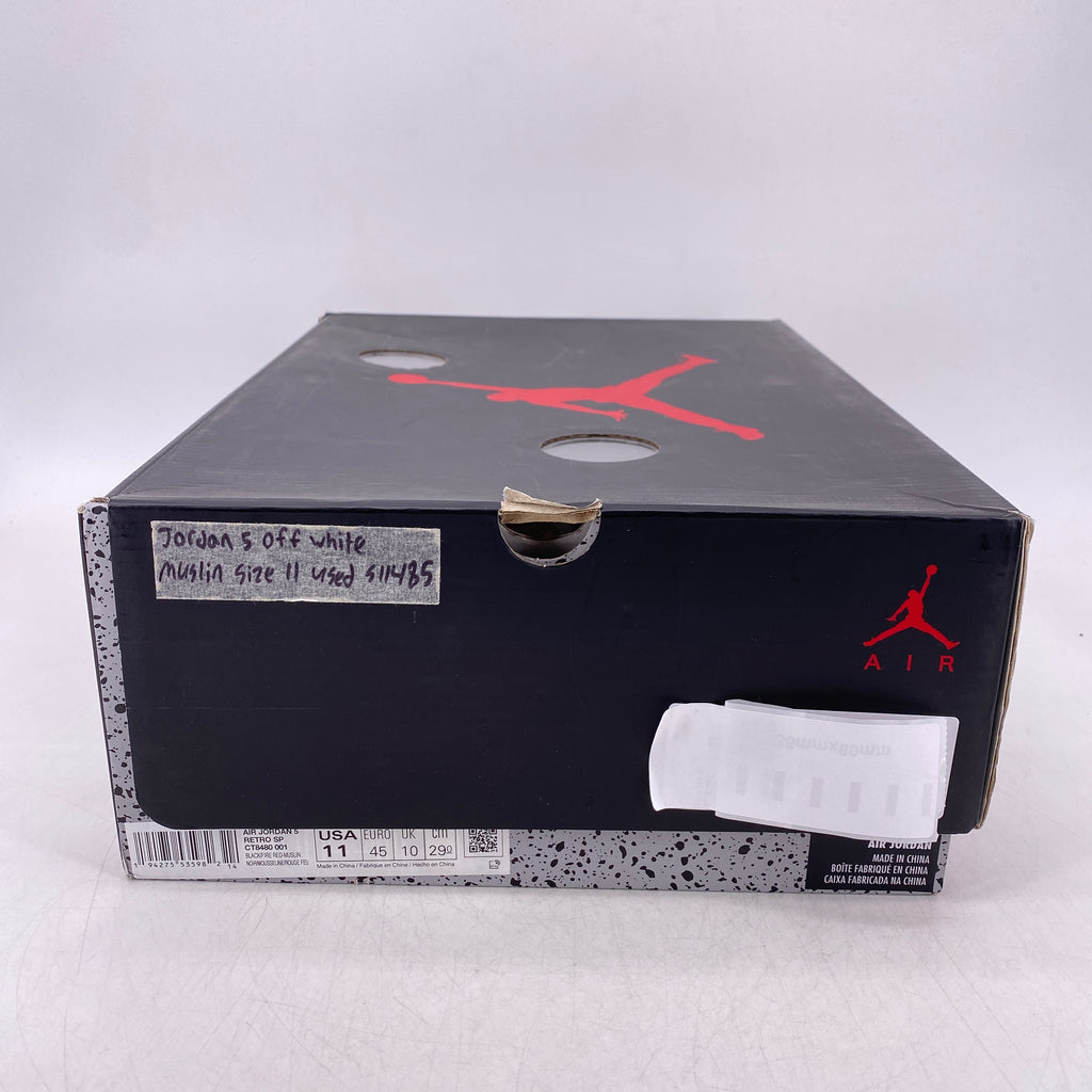 Air Jordan 5 Retro "Ow Black" 2020 Used Size 11