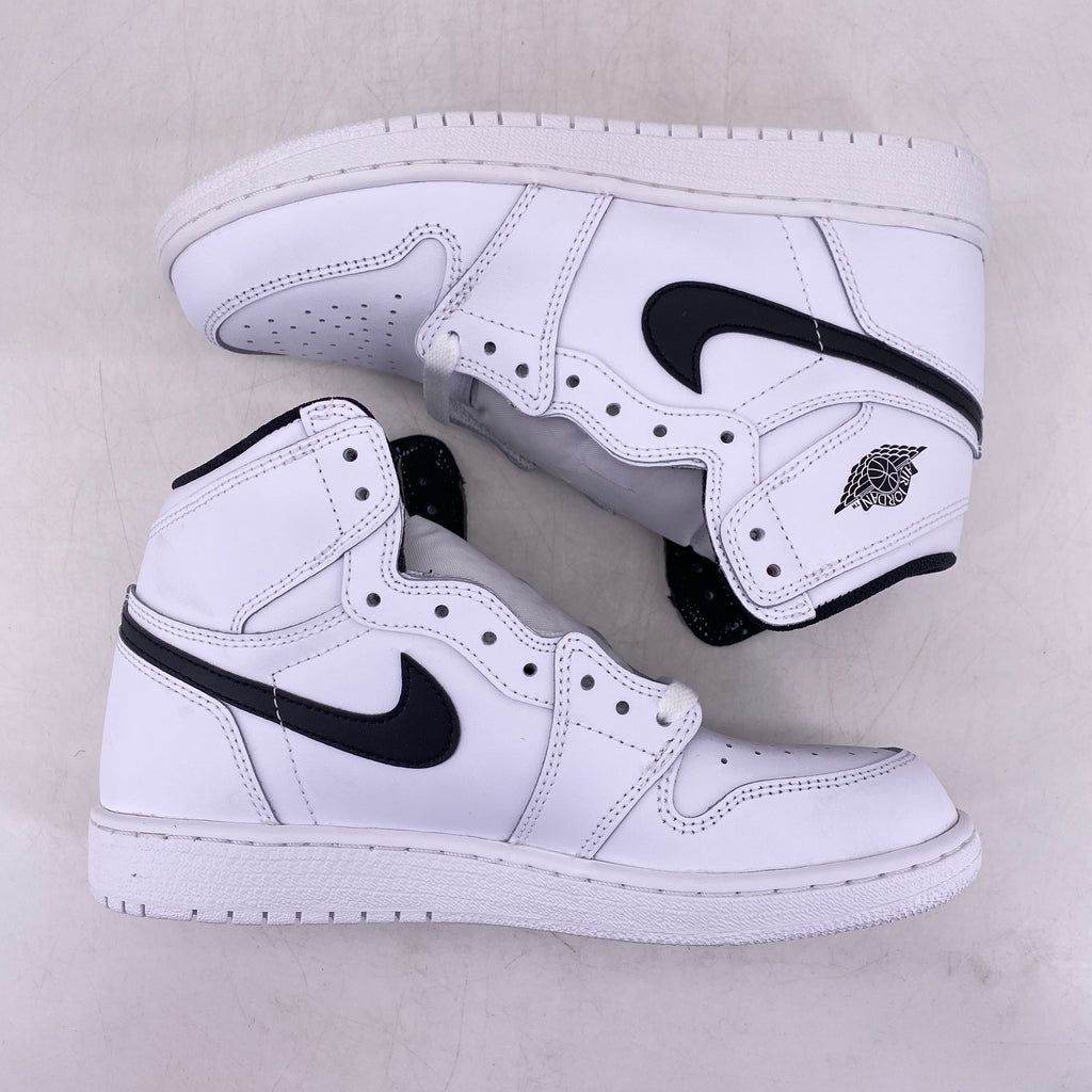 Air Jordan (GS) 1 Retro High OG "Ying Yang White" 2016 New Size 6Y