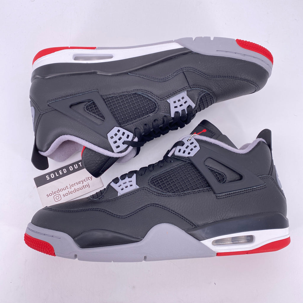 Air Jordan 4 Retro "Bred Reimagined" 2024 New Size 14