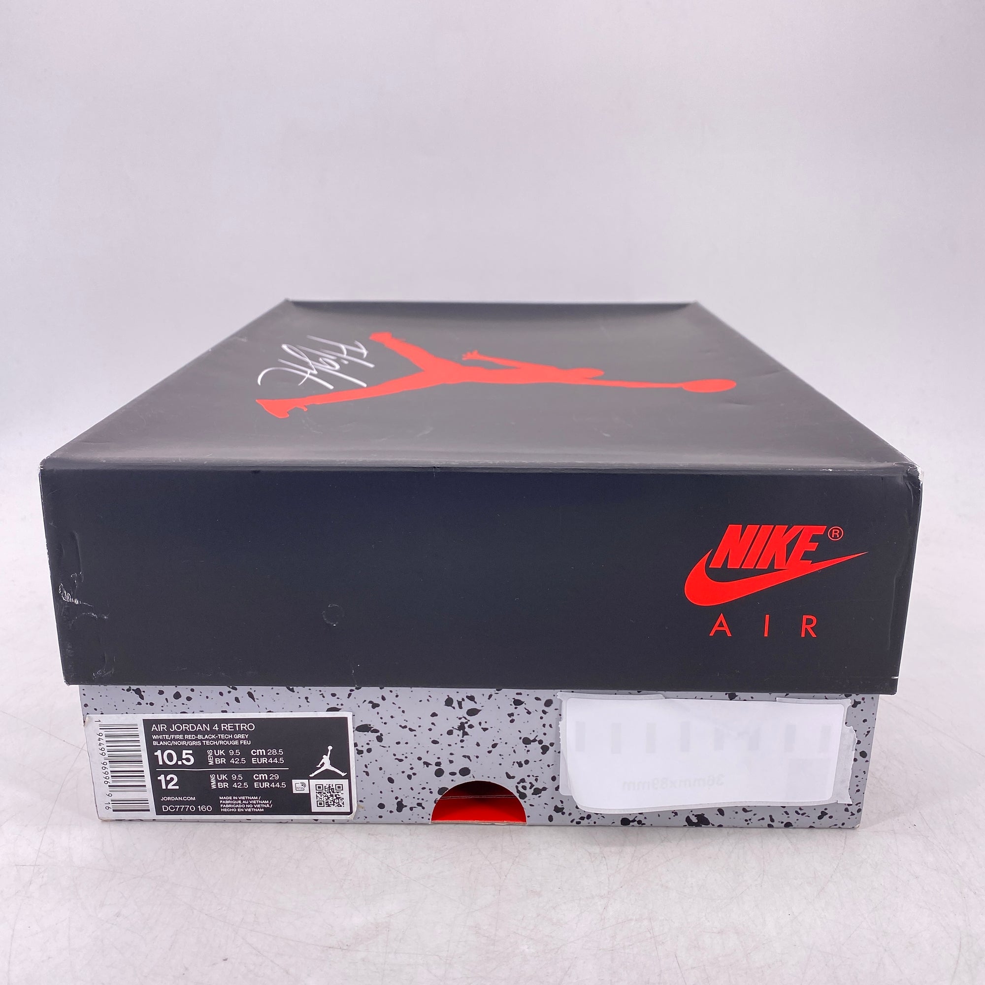 Air Jordan 4 Retro &quot;Fire Red&quot; 2020 New Size 10.5