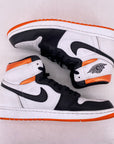 Air Jordan 1 Retro High OG "Electro Orange" 2021 Used Size 9.5