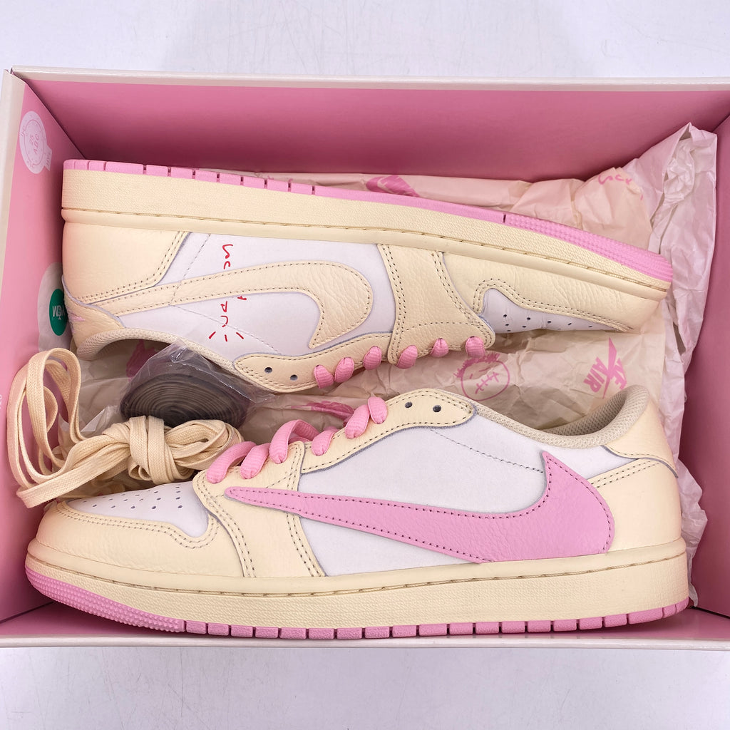 Air Jordan 1 Retro Low "Travis Scott Sail Tropical Pink" 2026 Used Size 10