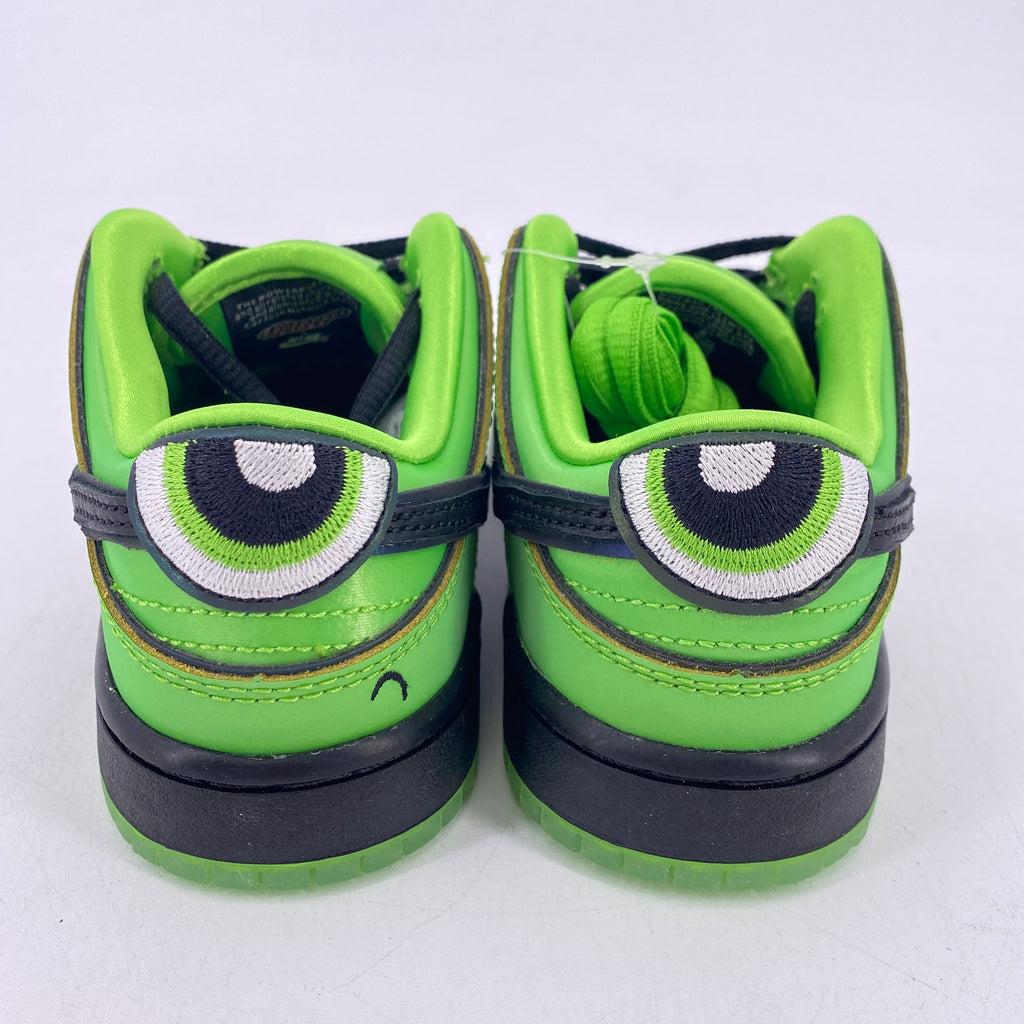 Nike (PS) SB Dunk Low "Powerpuff Buttercup" 2023 New Size 11c