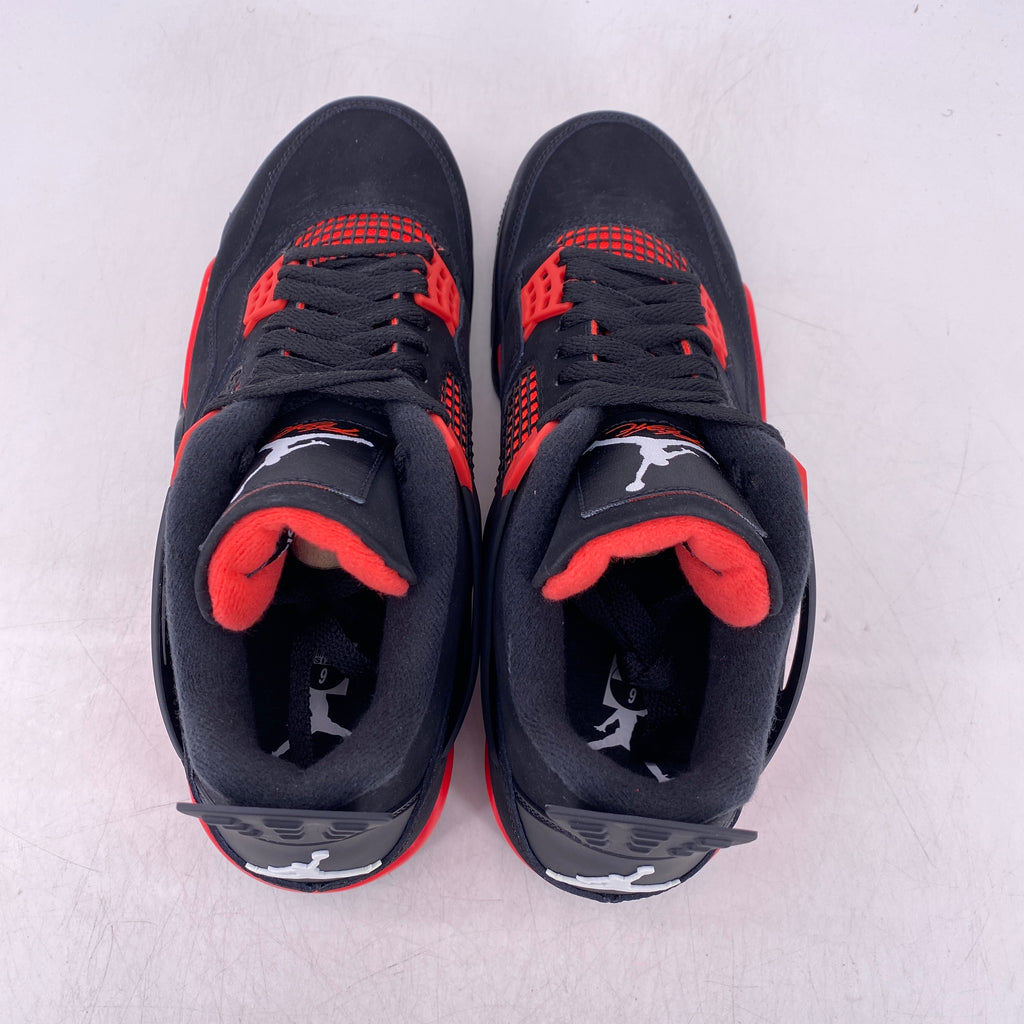 Air Jordan 4 Retro "Red Thunder" 2022 New Size 9