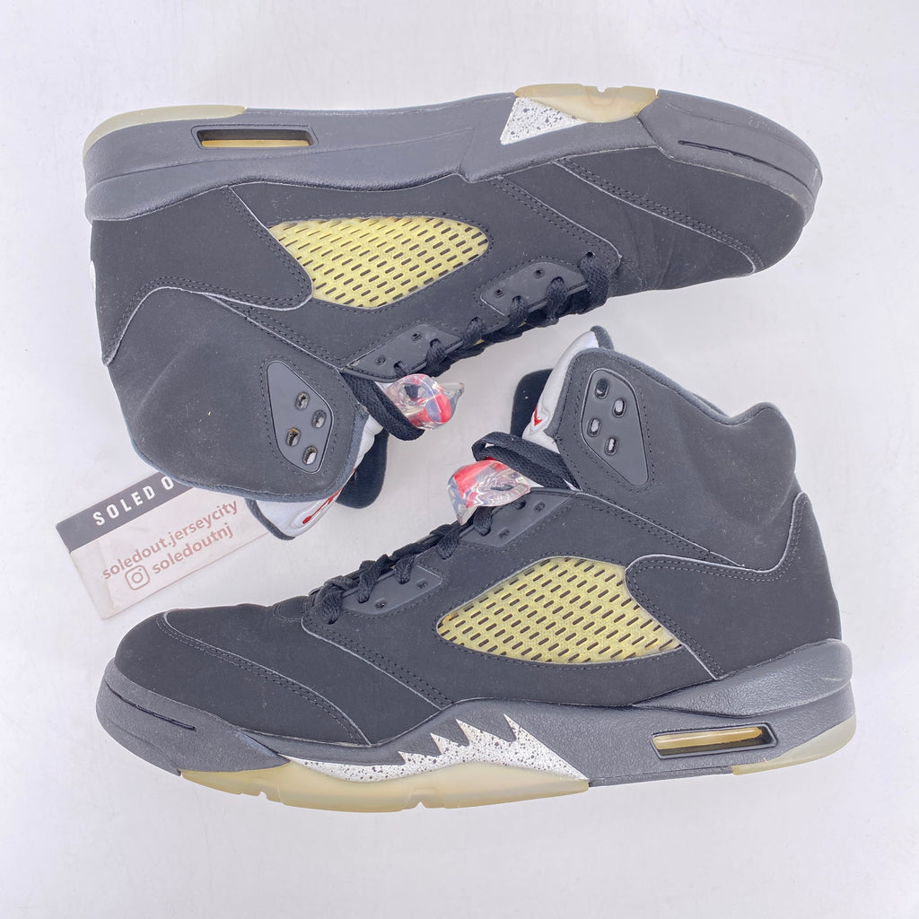 Air Jordan 5 Retro "Black Metallic" 2016 Used Size 11.5