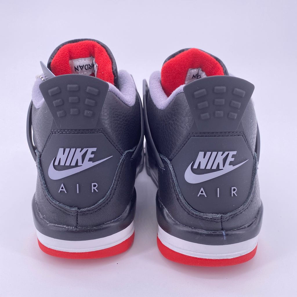 Air Jordan (GS) 4 Retro "Bred Reimagined" 2024 New Size 5.5Y
