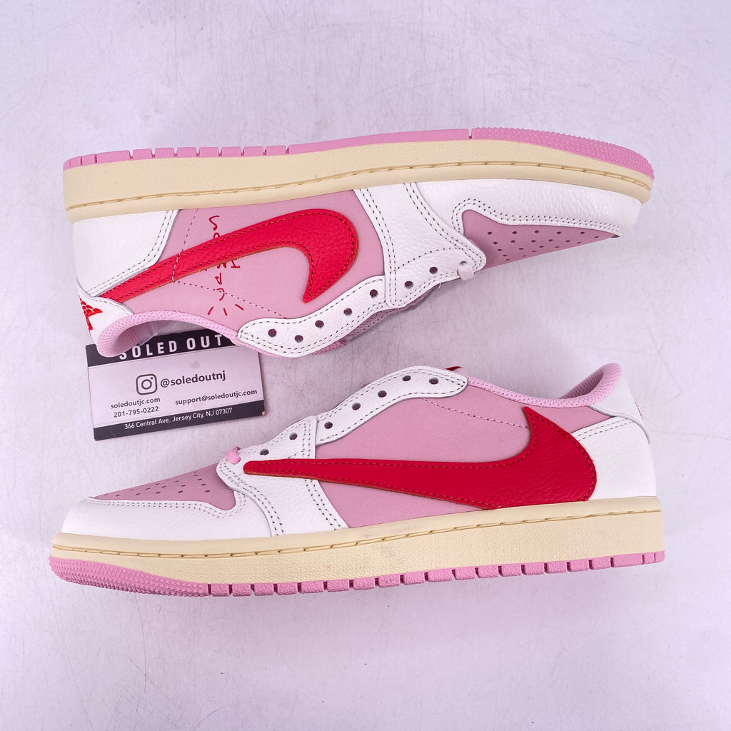 Air Jordan 1 Low OG SP "Travis Scott Sail Tropical Pink" 2026 New Size 7