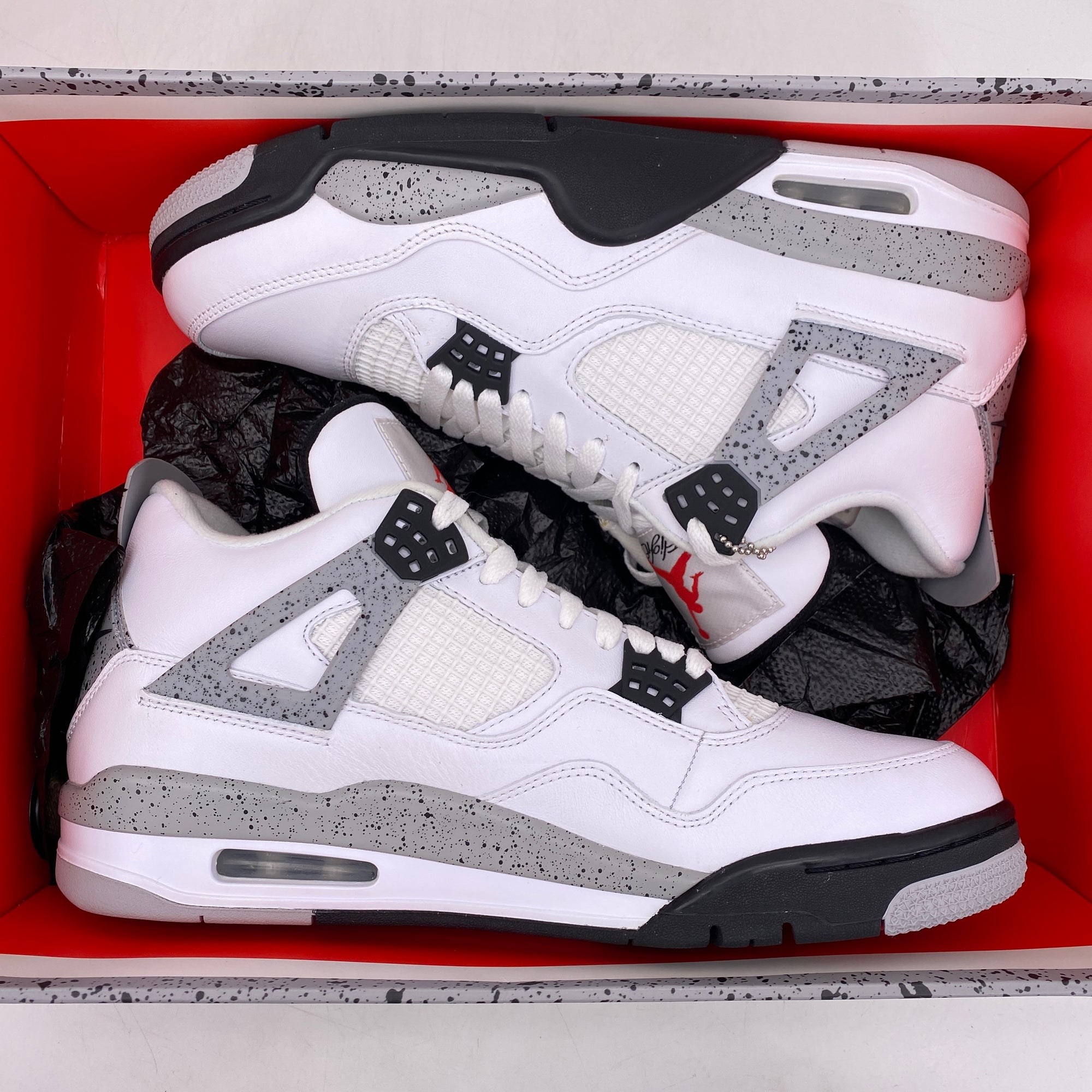 Air Jordan 4 Retro &quot;White Cement&quot; 2016 New Size 11