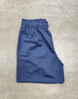 Eric Emanuel Mesh Shorts "NAVY" Orange New Size L