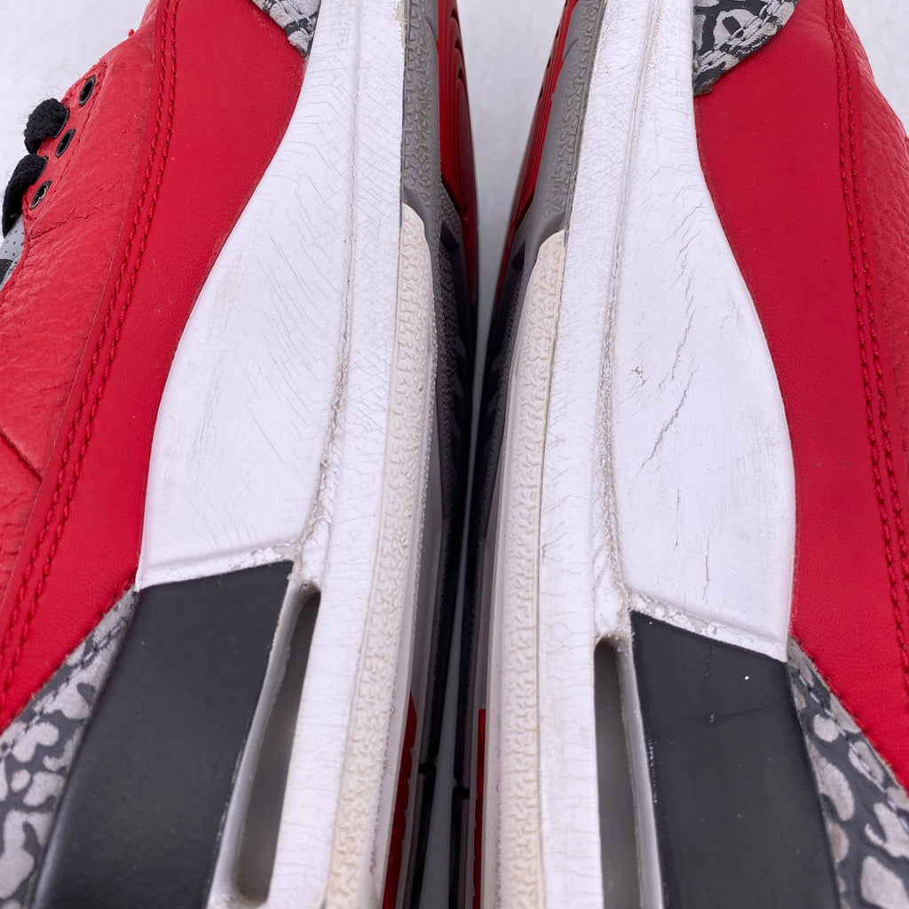 Air Jordan 3 Retro "Unite Fire Red" 2020 Used Size 8.5