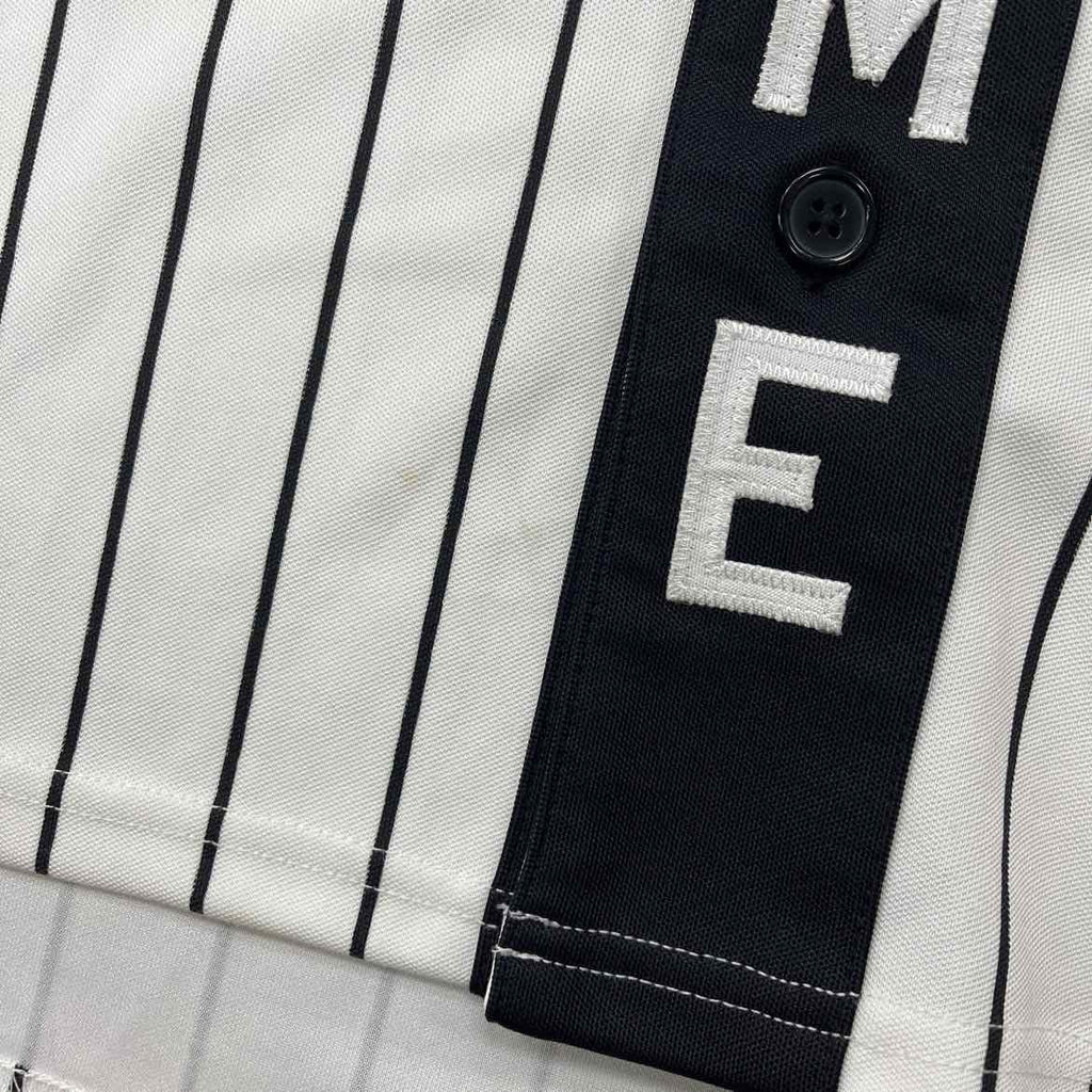 Supreme Jersey "VERTICAL LOGO" Navy Used Size L