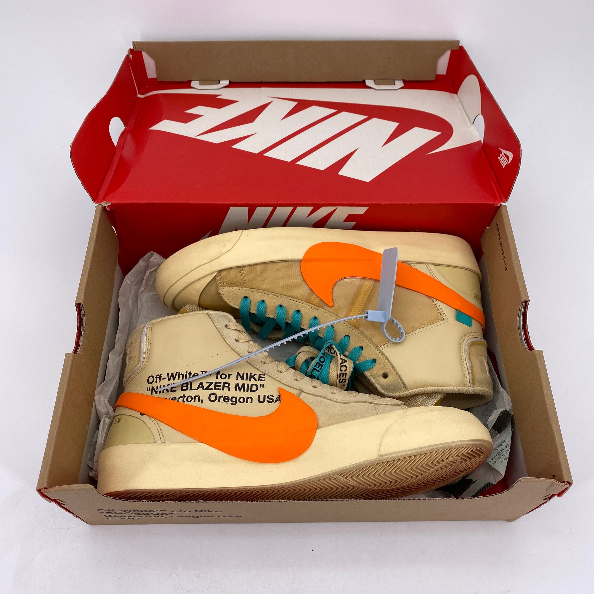 Nike Blazer Mid &quot;All Hallows Eve&quot; 2019 Used Size 9