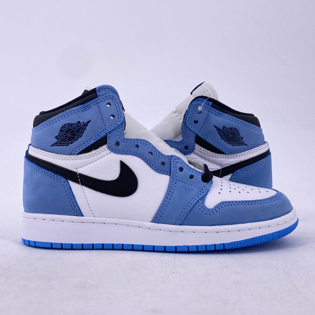 Jordan (GS) 1 Retro High "University Blue" 2021 New Size 4Y