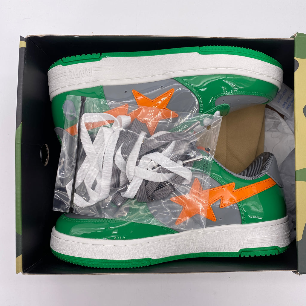 Bape Bapesta "Green Grey" 2025 New Size 7