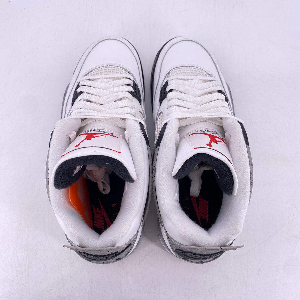 Air Jordan 4 Retro "White Cement" 2025 New Size 9
