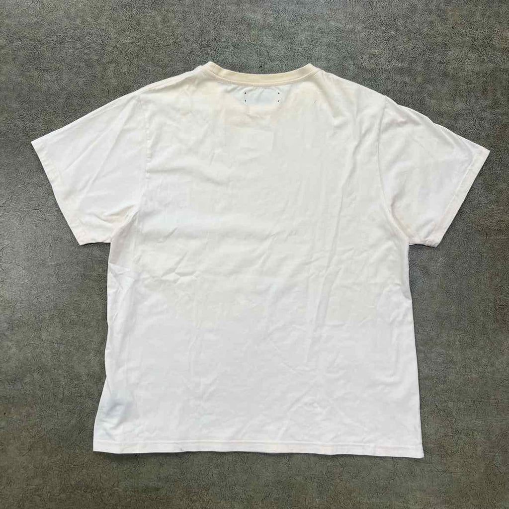 Amiri T-Shirt "RUM LABEL" Almond Used Size L