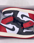 Air Jordan (GS) 1 Retro High OG "Black Toe Reimagined" 2025 New Size 6.5Y