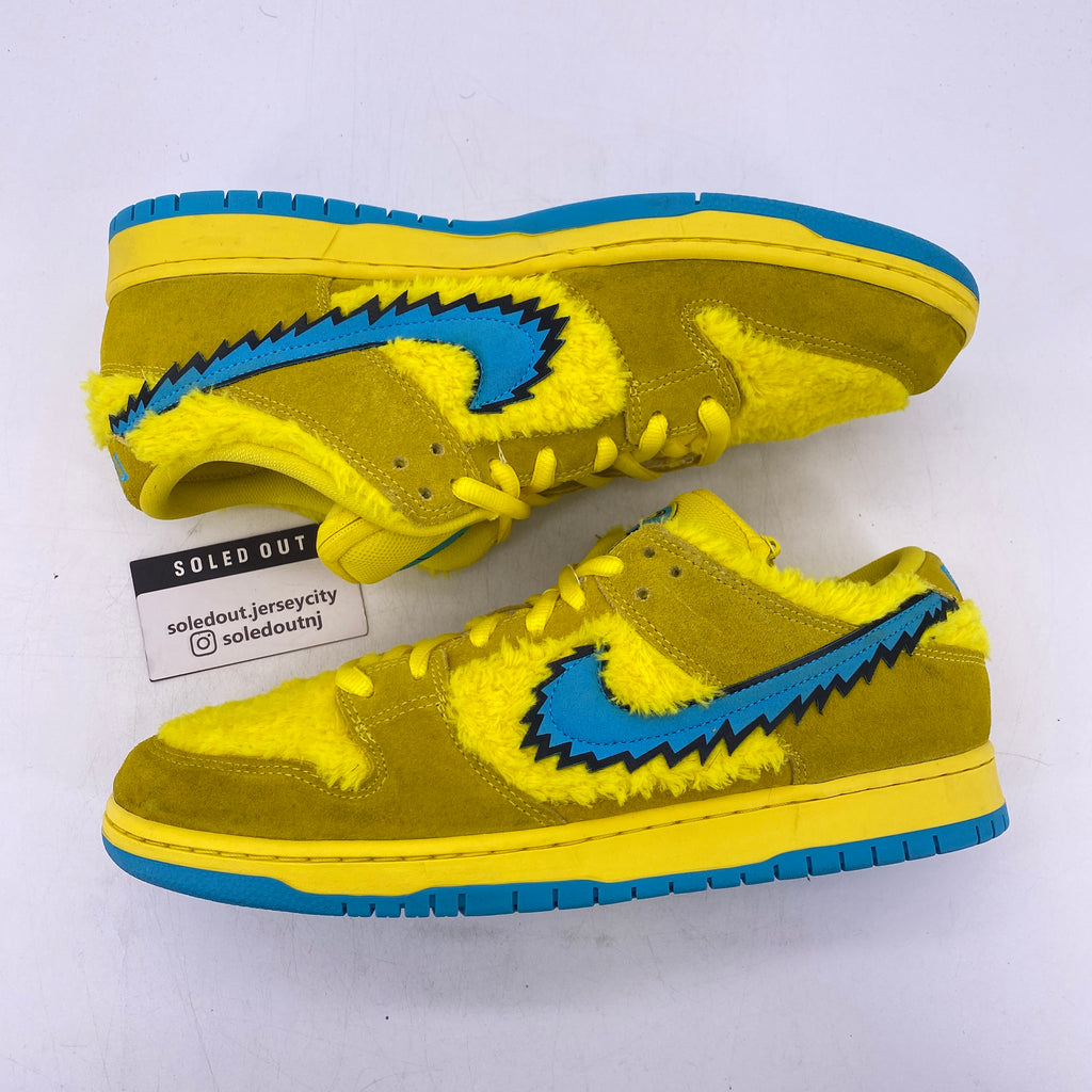 Nike SB Dunk Low "Grateful Dead Yellow" 2020 Used Size 13
