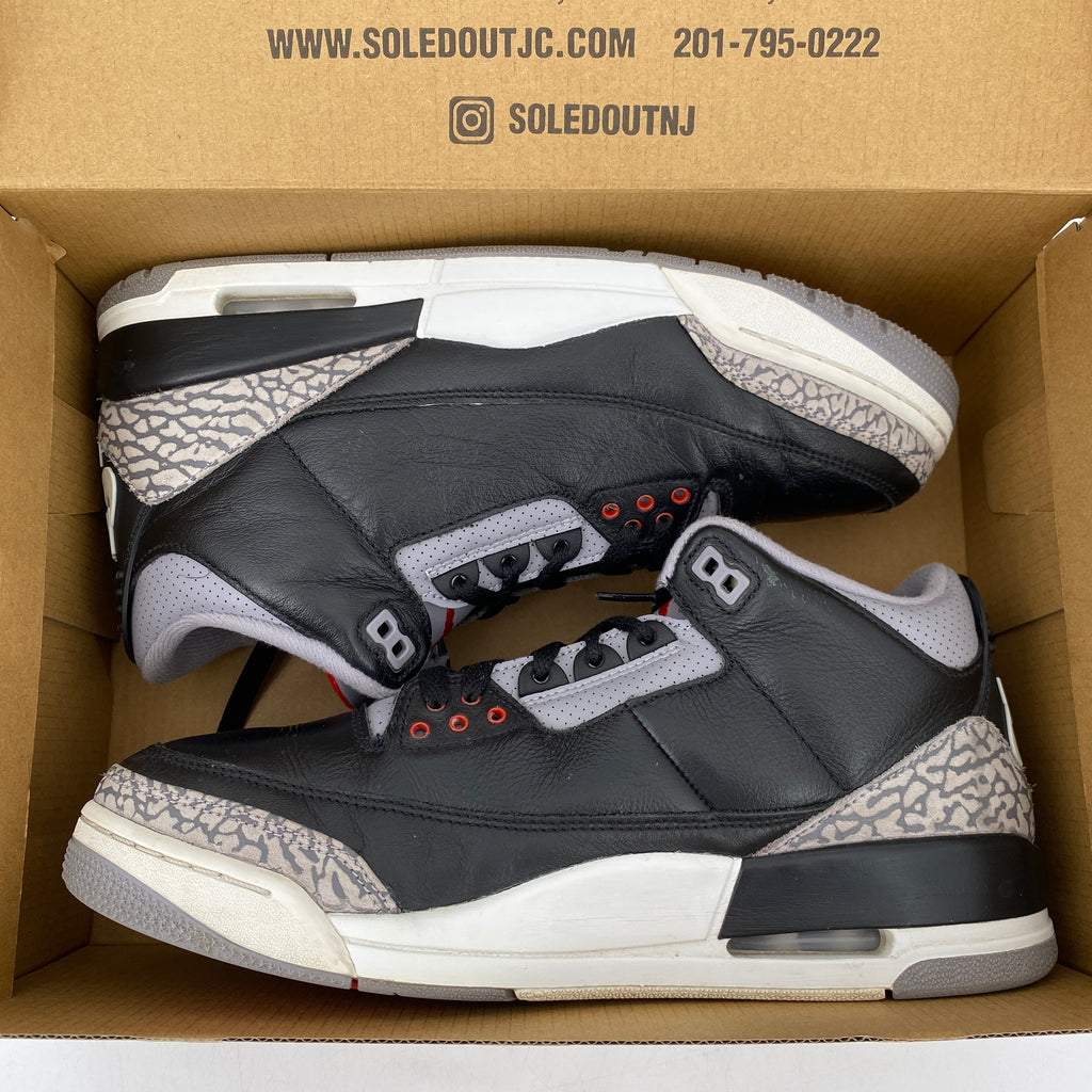 Air Jordan 3 Retro "Black Cement" 2025 Used Size 10