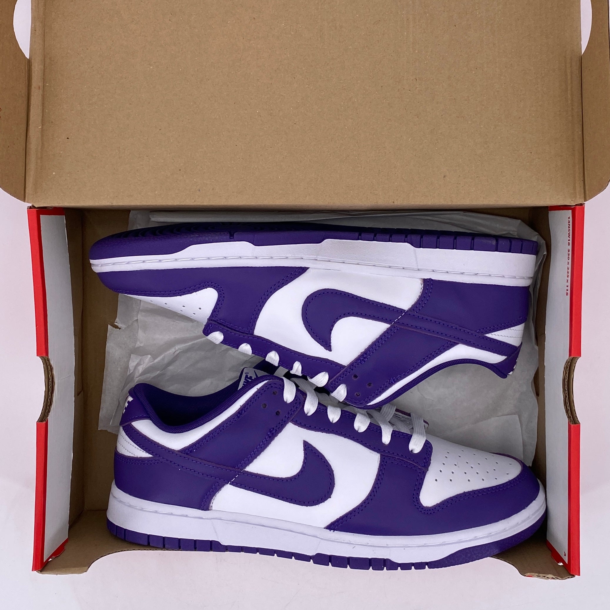 Nike Dunk Low Retro &quot;Court Purple&quot; 2022 New Size 10
