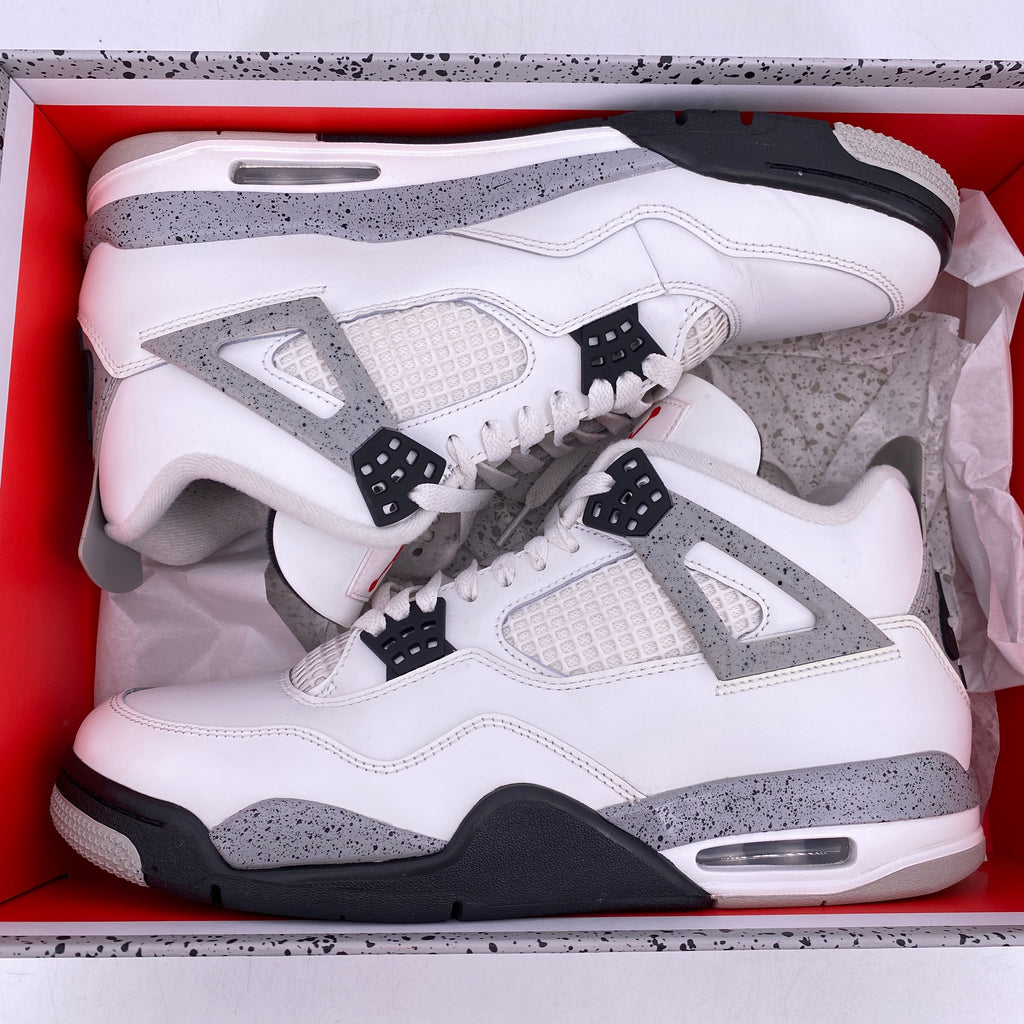Air Jordan 4 Retro "White Cement" 2025 Used Size 11