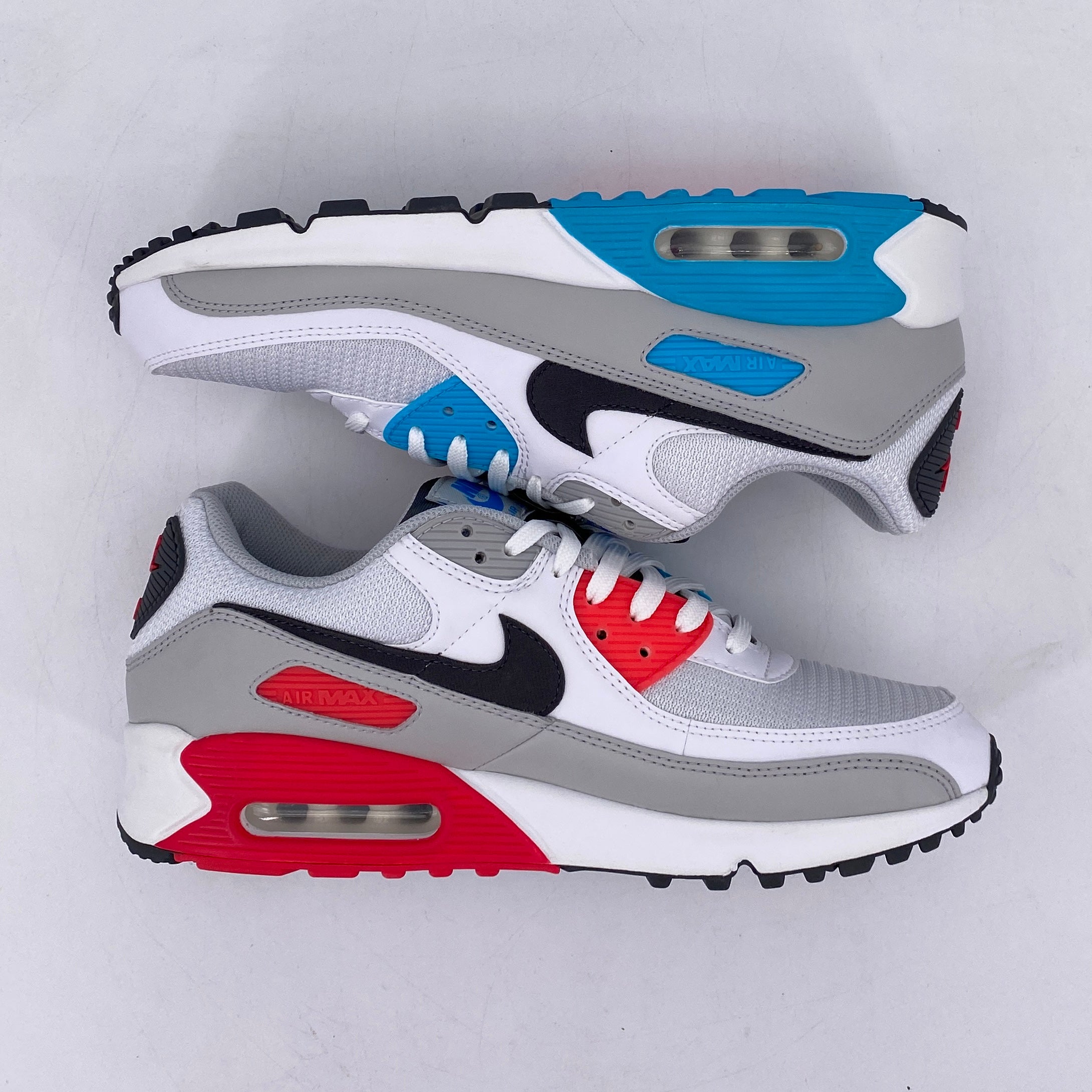 Nike Air Max 90 &quot;Chlorine Blue&quot; 2021 New Size 10.5