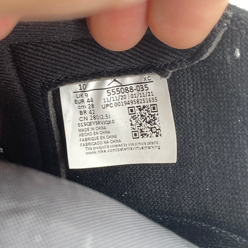 Air Jordan 1 Retro High OG "Shadow 2.0" 2021 New Size 10