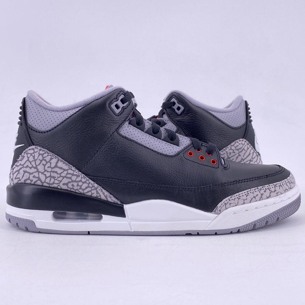 Air Jordan 3 Retro "Black Cement" 2024 New Size 9