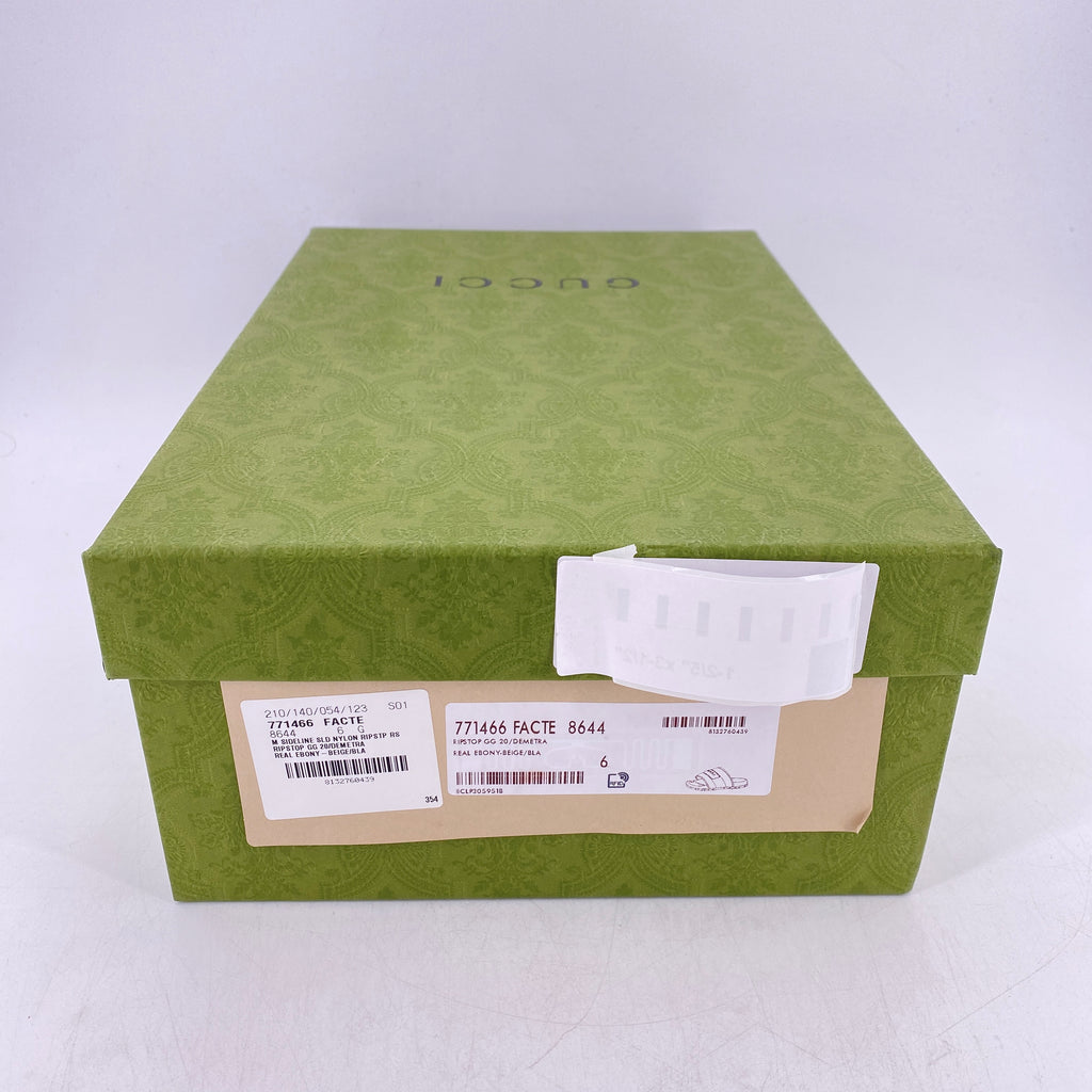 Gucci Slide "Monogram"  New Size 6G