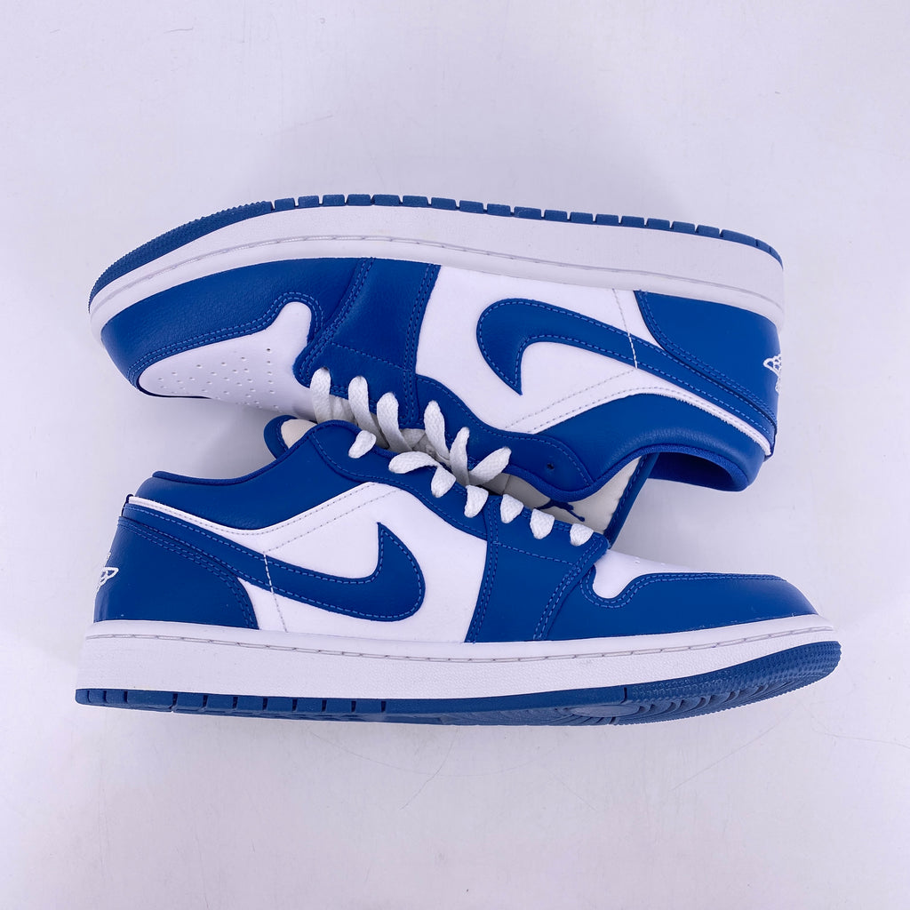 Air Jordan (W) 1 Low "Marina Blue" 2022 Used Size 10.5W