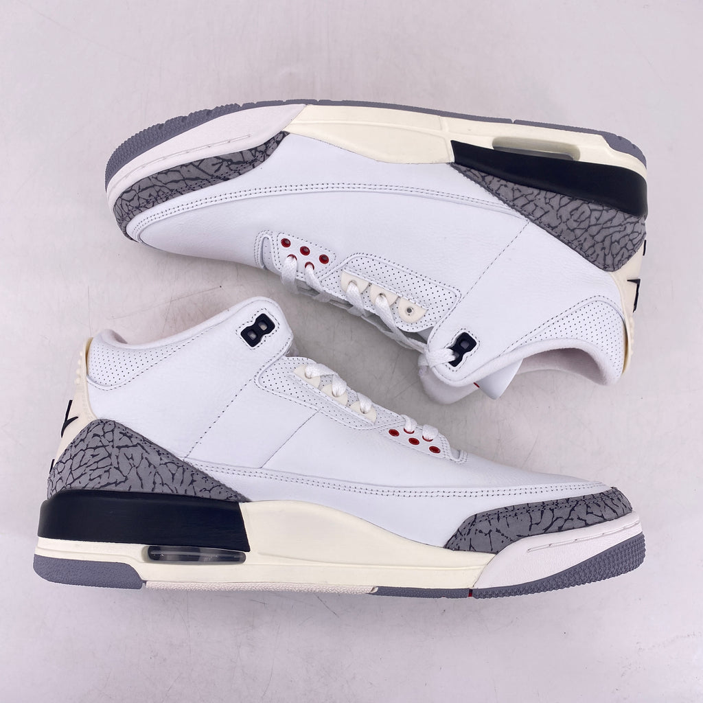 Air Jordan 3 Retro "White Cement" 2023 New Size 12.5