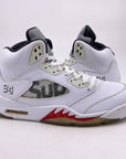 Air Jordan 5 Retro "Supreme White" 2015 Used Size 10.5