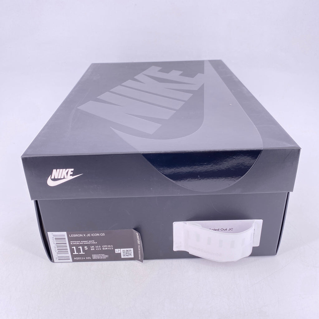 Nike Lebron X JE Icon "John Elliot White" 2019 New Size 11.5