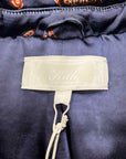 Kith Trucker Jacket "SATIN" Navy New Size XL