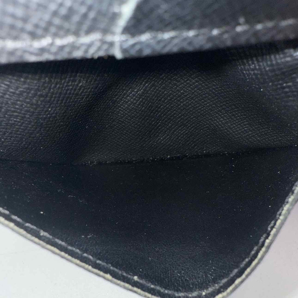 Louis Vuitton Wallet "MONOGRAM ECLIPSE" Used Black Size OS