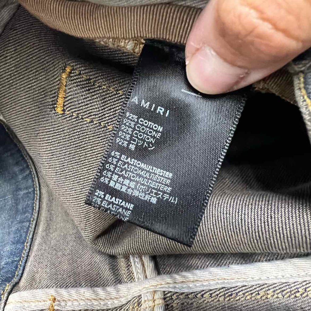 Amiri Denim Blue Used Size 36