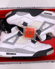 Air Jordan 4 Retro "White Cement" 2016 Used Size 8.5