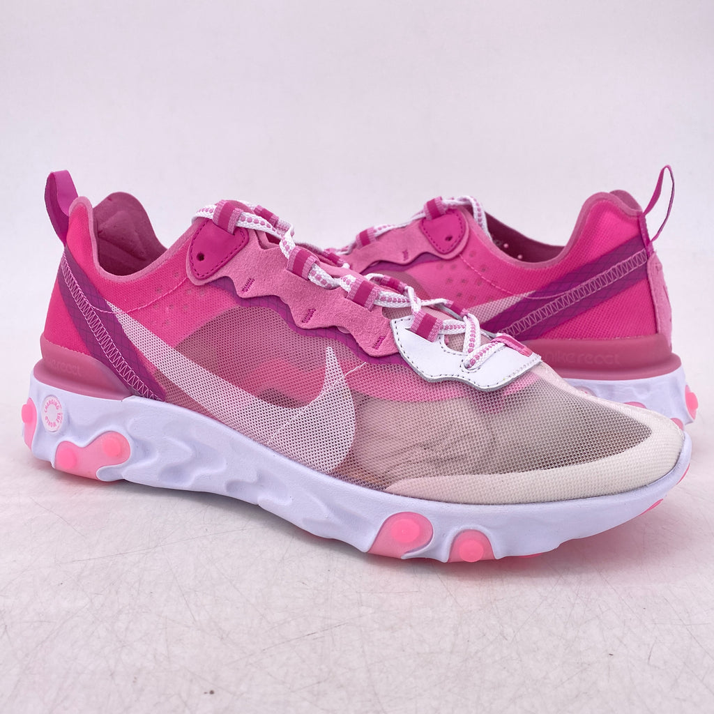 Nike React Element 87 "Sneakerroom Breast Cancer White" 2019 New Size 10
